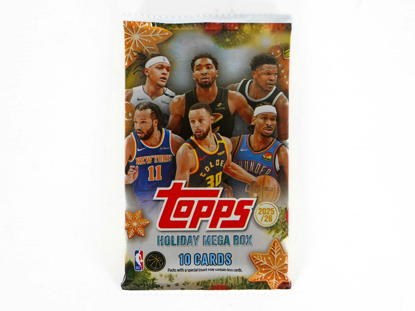 2025/26 Topps Holiday Basketball - Mega Booster