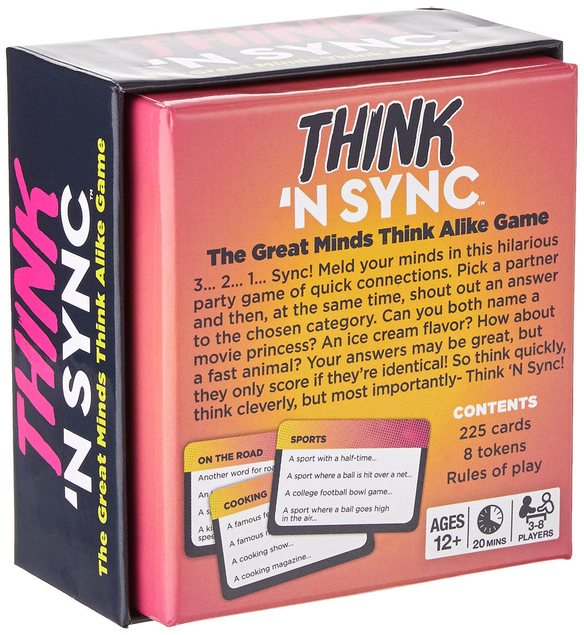 Think n Sync Card Game - New Version