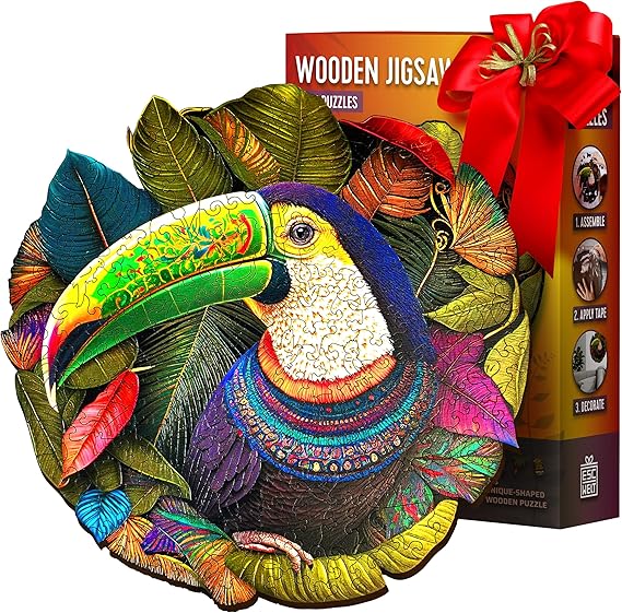 Toucan 300pce Wooden Jigsaw Puzzle - Good Games