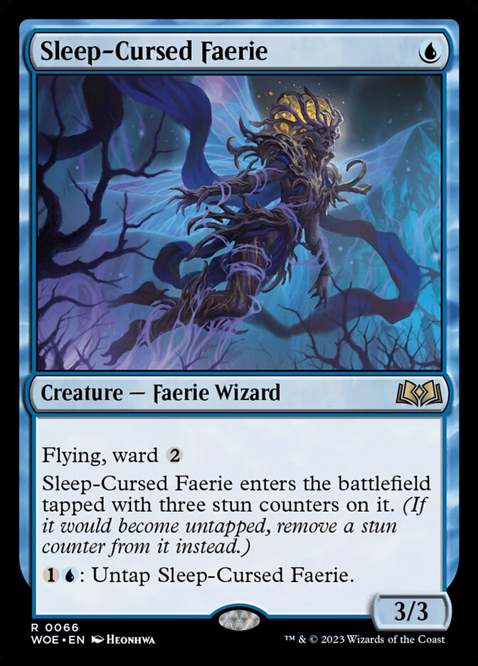 Sleep-Cursed Faerie 66/276 (Wilds of Eldraine)  - Foil