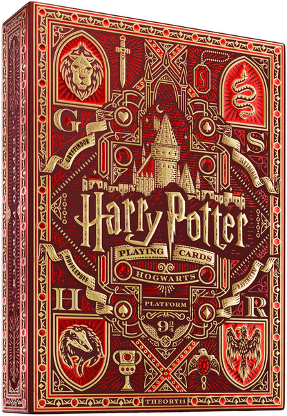 Theory11 Harry Potter Gryffindor Playing Cards - Red Edition - Good Games
