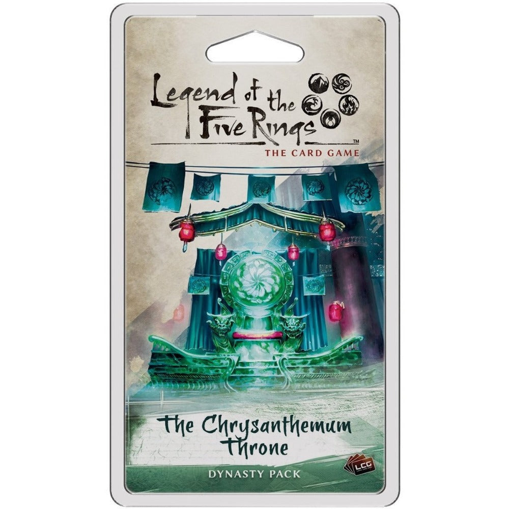 Fantasy Flight Games Legend of the Five Rings: The Card Game - The Chrysanthemum Throne - Good Games