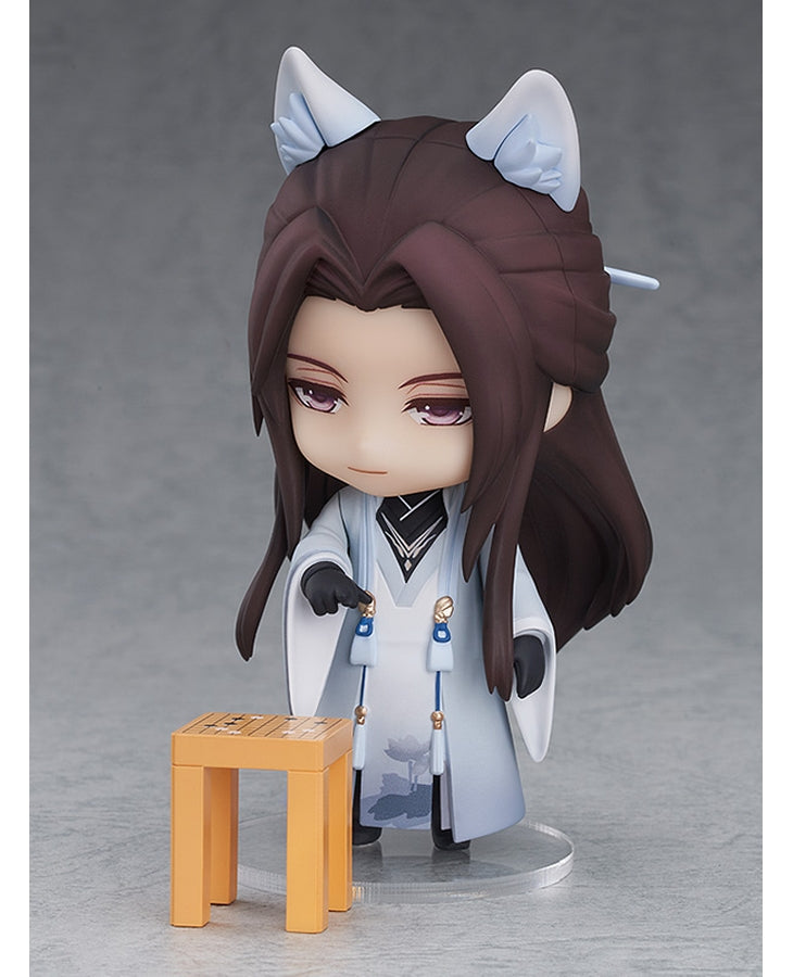 Close-up of Nendoroid Mo Xu Stranger Version with detailed coat and calm face