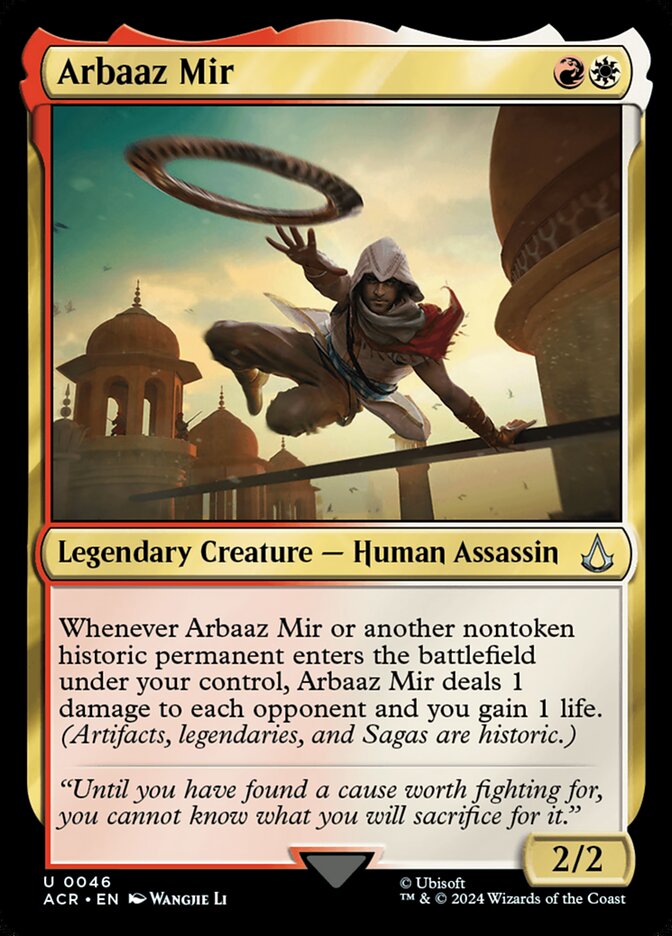Arbaaz Mir 46 (Universes Beyond: Assassin's Creed)  - Foil