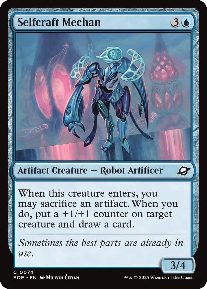 Selfcraft Mechan 74/276 (Edge of Eternities)  - Foil