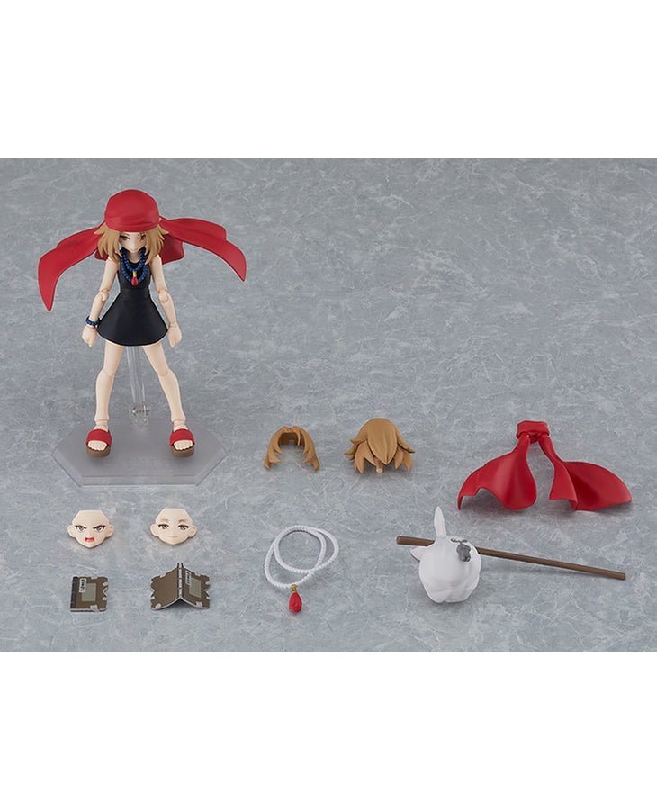Figma Anna Kyoyama posed with flexible joints visible