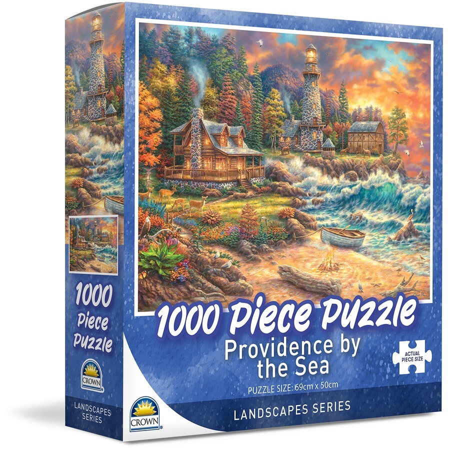 Crown Landscapes Series 1 Providence by the Sea 1000 Piece Jigsaw - Good Games