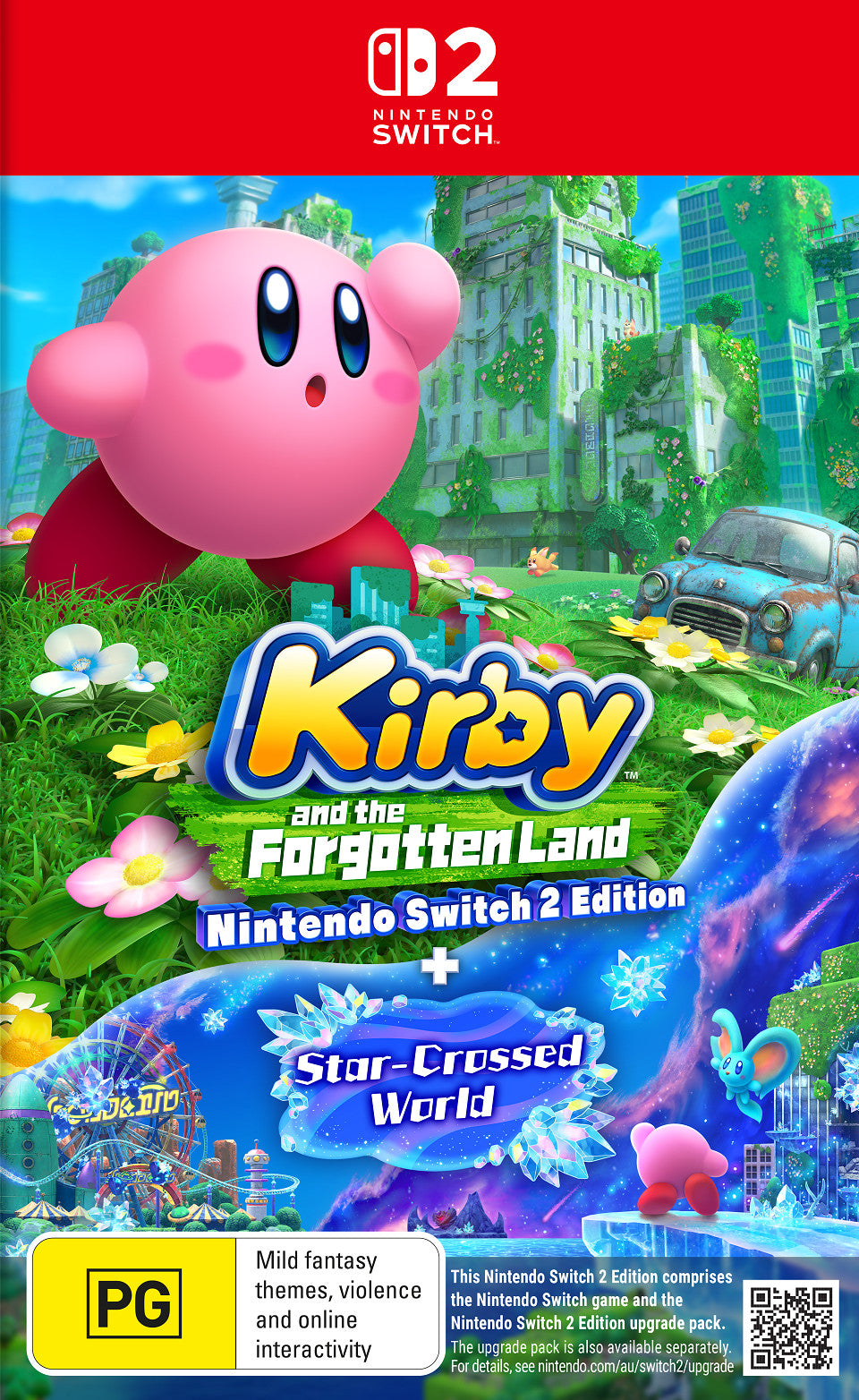 Nintendo Switch 2 Kirby and the Forgotten Land - Nintendo Switch 2 Edition + Star-Crossed World