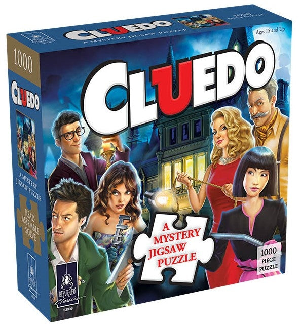 Bepuzzled - Cluedo 1000 Piece Jigsaw - Good Games