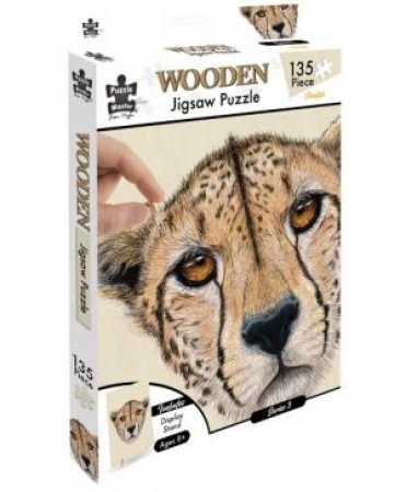 Cheetah Wooden 135 Piece Jigsaw - Good Games
