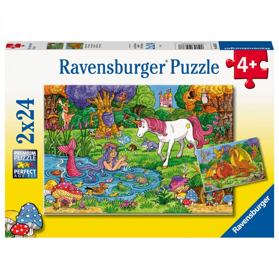 Ravensburger - Magical Forest 2x24 Piece Jigsaw - Good Games