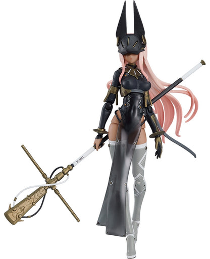 Hemet Nethel figma posed with sword and cloak