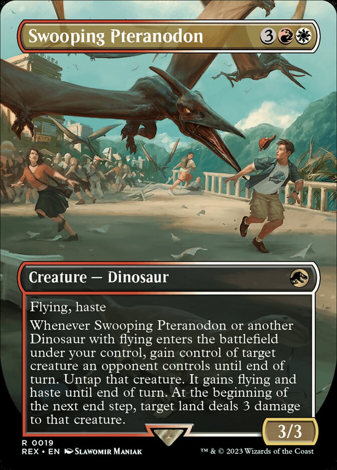 Swooping Pteranodon 19 (Universes Beyond: Jurassic World Collection)  - Borderless Foil