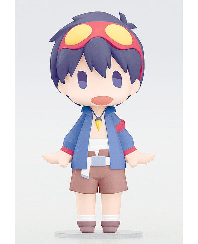 Good Smile Company Hello Good Smile Simon vinyl figure from Gurren Lagann figure