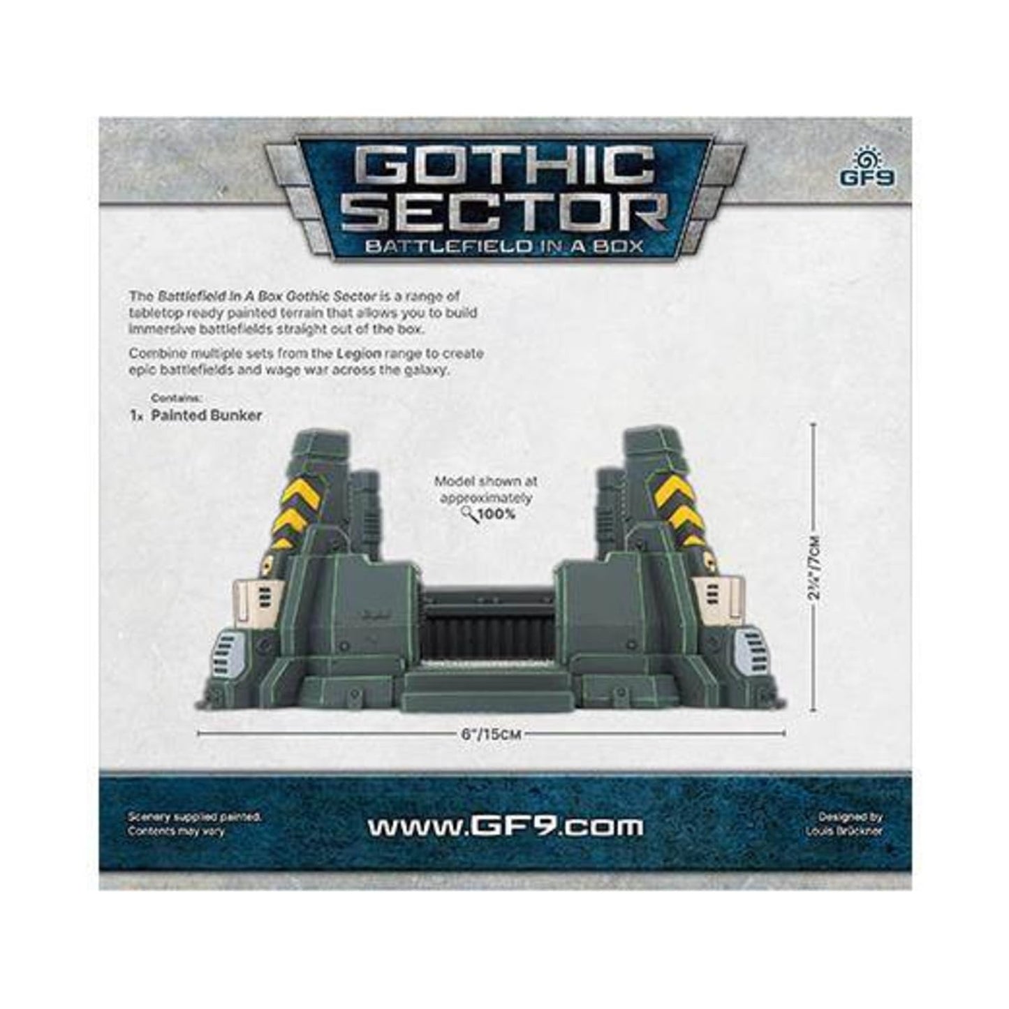 Battlefield in a Box: Gothic Sector Legion: Bunker - Good Games