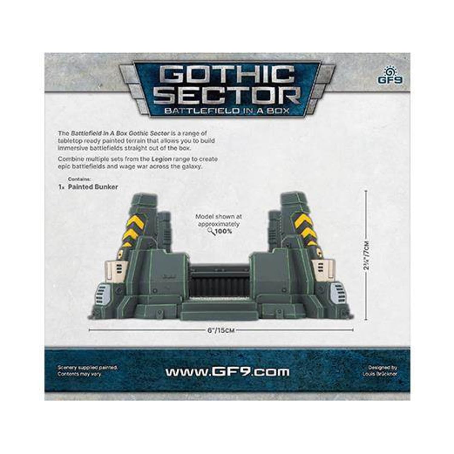 Battlefield in a Box: Gothic Sector Legion: Bunker - Good Games