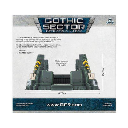 Battlefield in a Box: Gothic Sector Legion: Bunker - Good Games