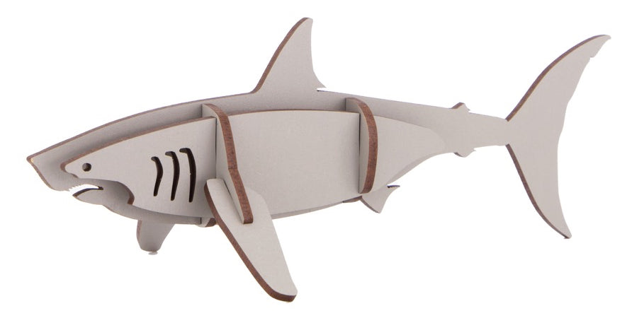 Great White Shark A5 Wooden Kit