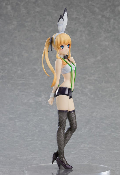 Rear view of Eriri Spencer Sawamura Bunny Version figure highlighting bunny tail and hair sculpt