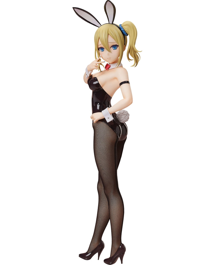Ai Hayasaka 1:4 scale bunny figure front view in black bunny suit with fishnet stockings