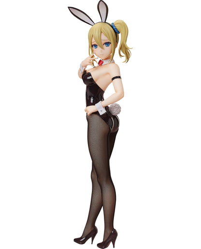 Ai Hayasaka 1:4 scale bunny figure front view in black bunny suit with fishnet stockings
