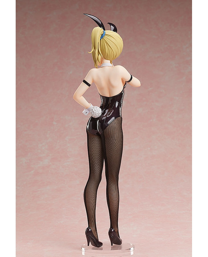 Ai Hayasaka bunny figure rear view showing long blonde hair and costume details
