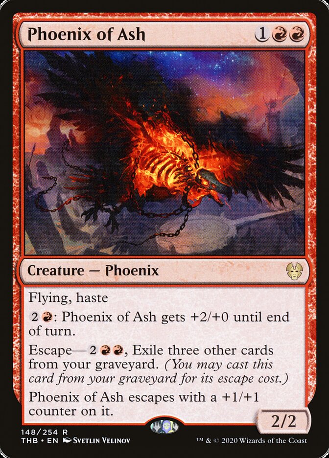 Phoenix of Ash 148/254 (Theros Beyond Death) 