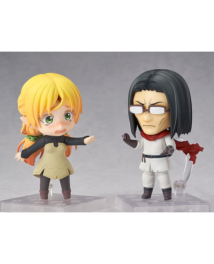 Rear view of Nendoroid Ojisan figure with cape and hair details