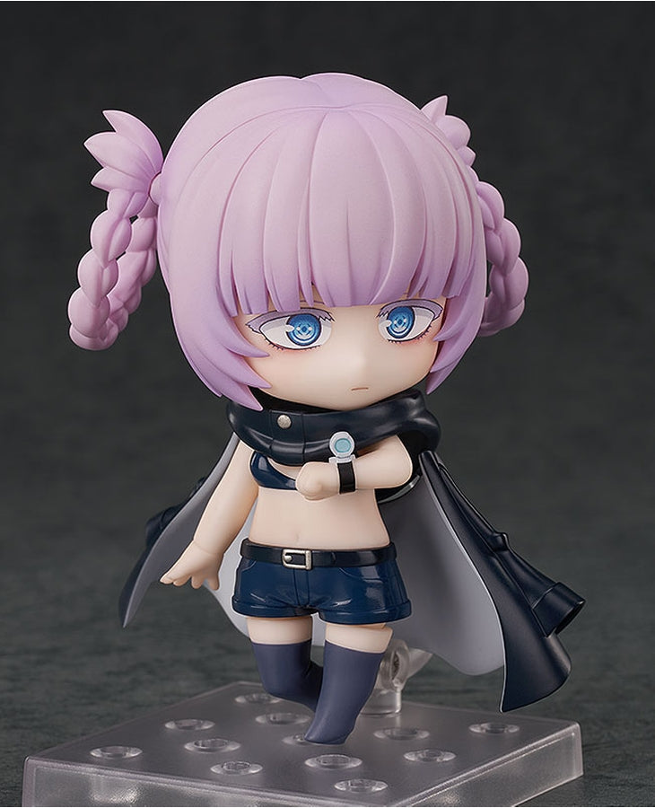 Back view of Nazuna figure with hood detail Call of the Night