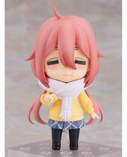 Nendoroid Nadeshiko with a surprised face and noodle bowl accessory