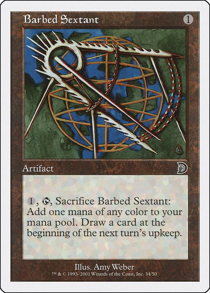 Barbed Sextant 34/50 (Deckmasters Garfield vs Finkel) 