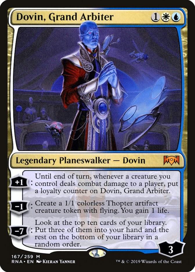 Dovin, Grand Arbiter 167/259 (Ravnica Allegiance) 