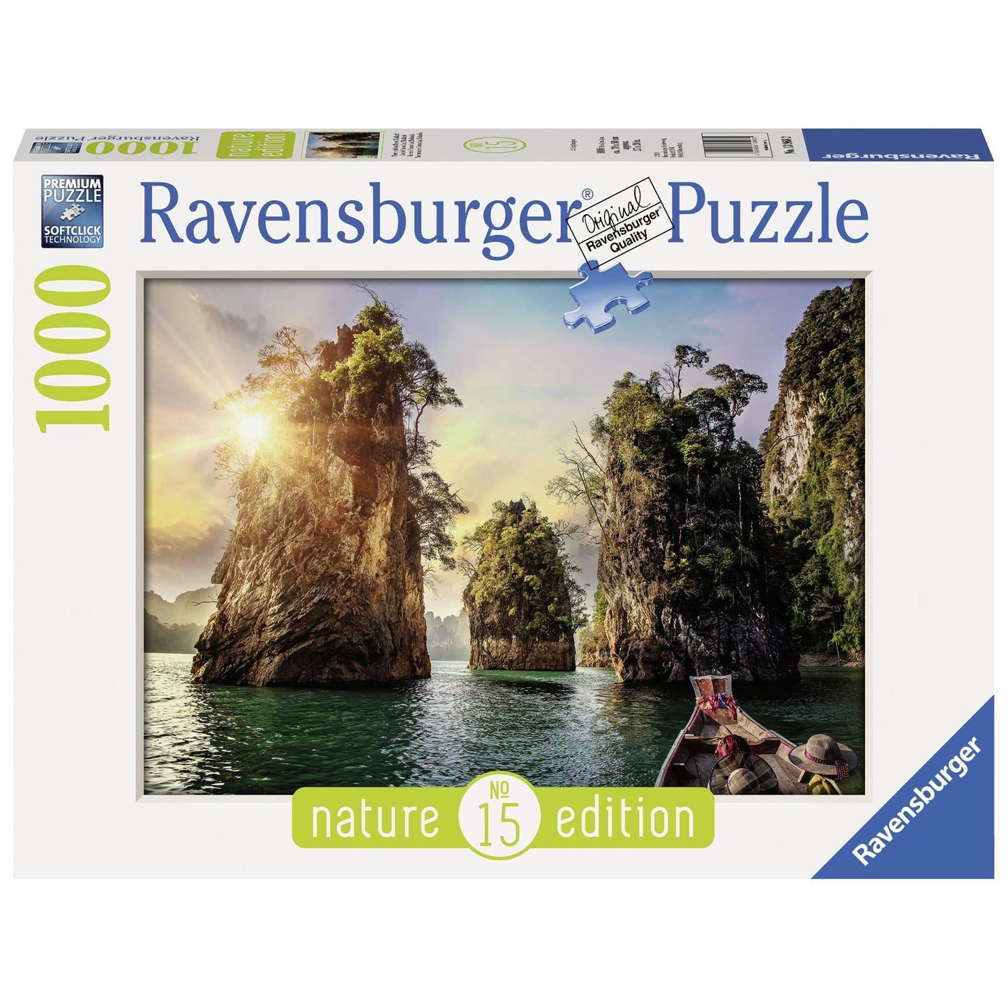 Ravensburger - The Rocks in Cheow Thailand Puzzle - 1000 Pieces - New