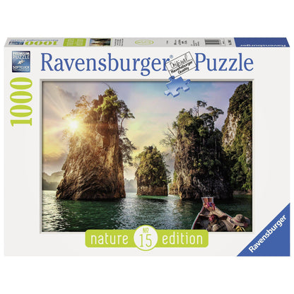 Ravensburger - The Rocks in Cheow Thailand Puzzle - 1000 Pieces - New