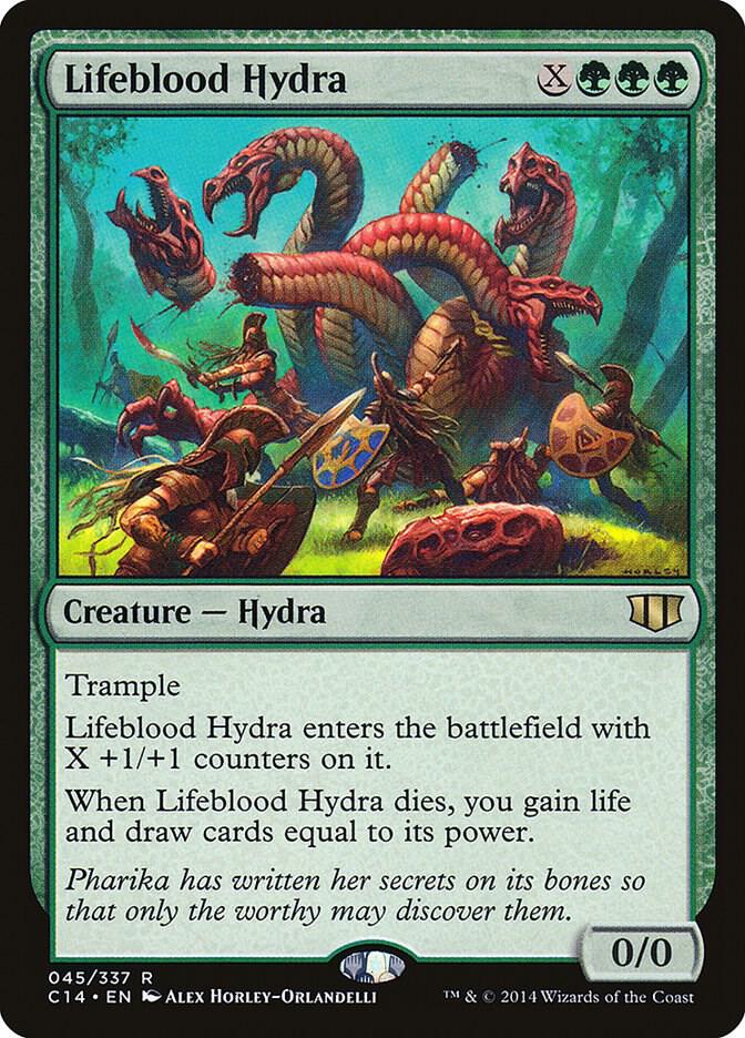 Lifeblood Hydra 45/337 (Commander 2014) 