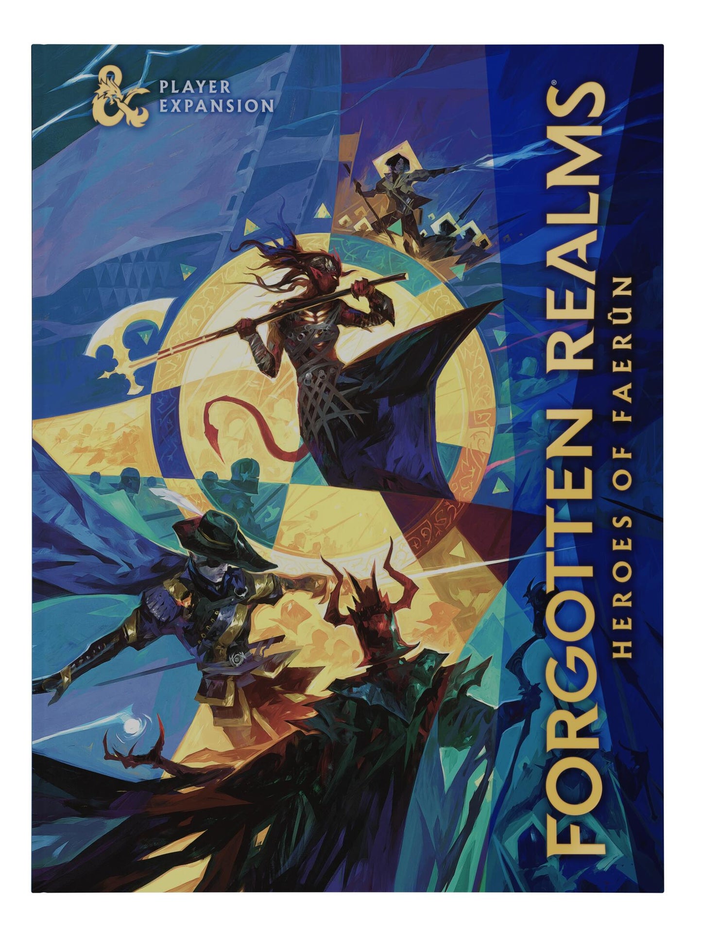 Wizards of the Coast Dungeons & Dragons: Forgotten Realms Heroes of Faerun Player Expansion Hardcover Alternative Cover Sourcebook