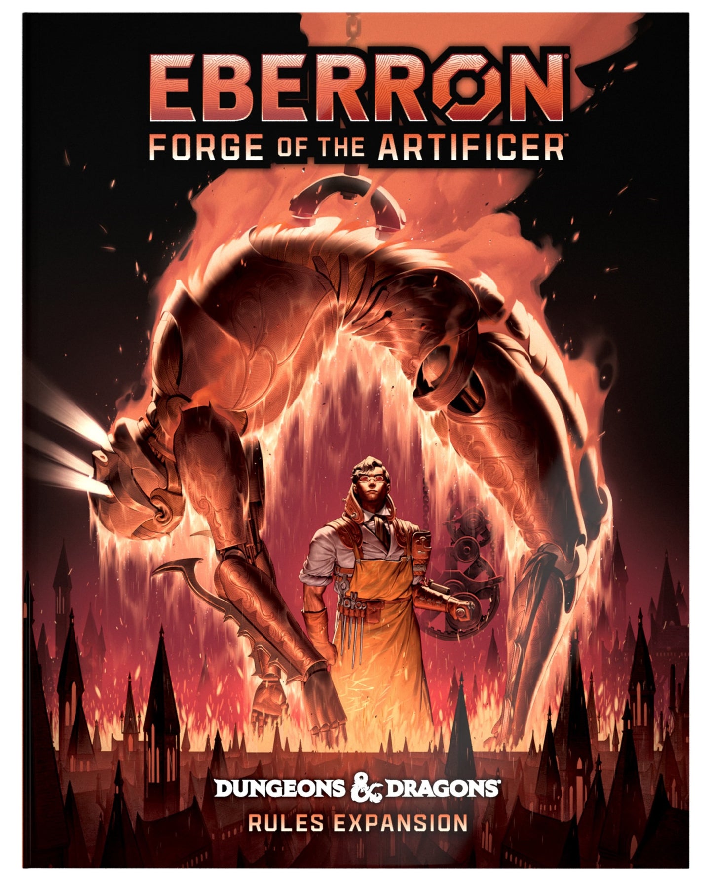 Wizards of the Coast D&D Dungeons & Dragons Eberron: Forge of the Artificer Hardcover Alternative Cover Sourcebook