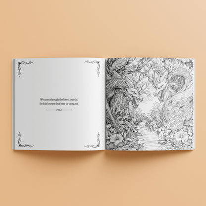 Dragon Riders Creative Colouring Book - Good Games