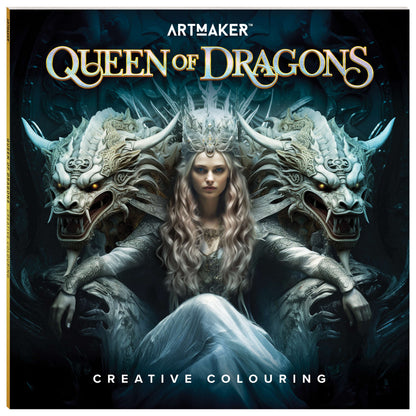 Queen of Dragons Creative Coloring Book - Good Games