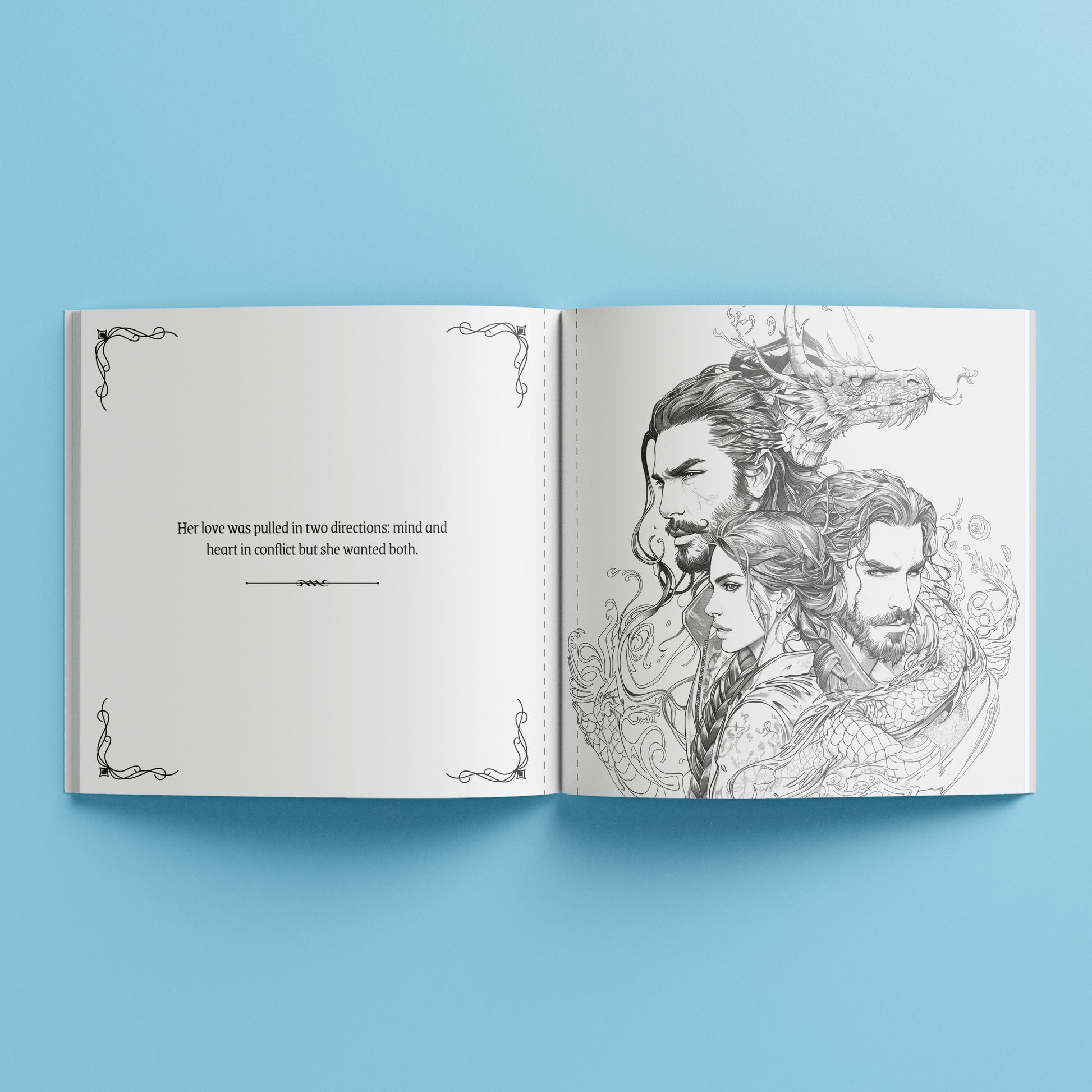 Queen of Dragons Creative Coloring Book - Good Games