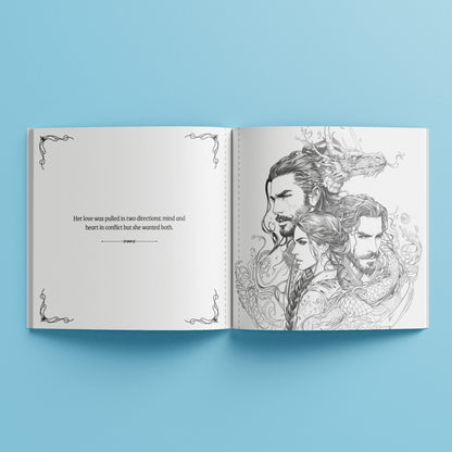 Queen of Dragons Creative Coloring Book - Good Games