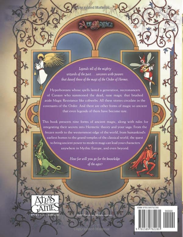 Ars Magica Fifth Edition - Ancient Magic Sourcebook - Good Games