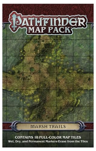 Pathfinder Accessories Map Pack Marsh Trails - Good Games