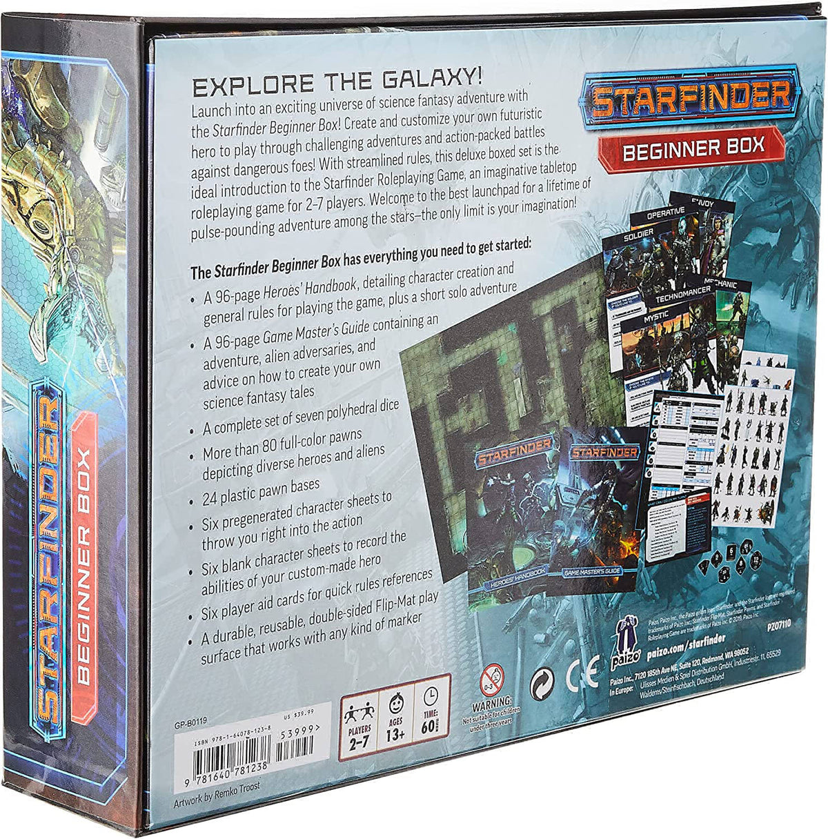 Starfinder RPG Beginner Box
