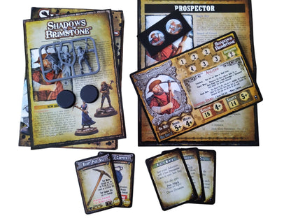 Shadows of Brimstone: Prospector Hero Pack - Good Games