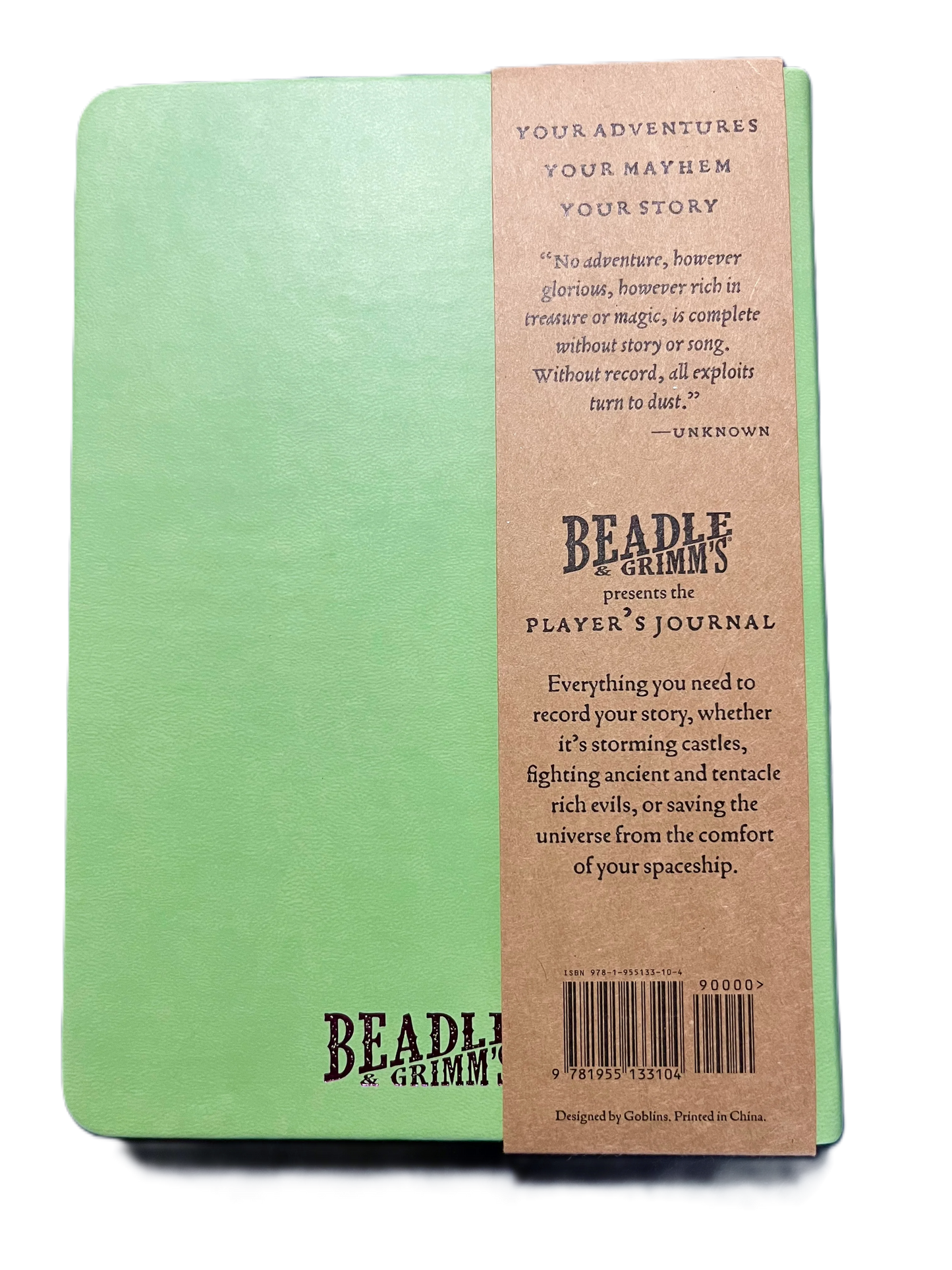 Beadle & Grimm's - Player's Journal - Sage Green Shield Cover - Good Games