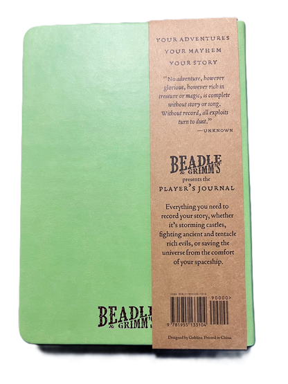 Beadle & Grimm's - Player's Journal - Sage Green Shield Cover - Good Games