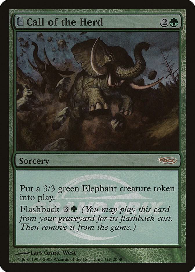 Call of the Herd GP2008 (Grand Prix Promos)  - Foil