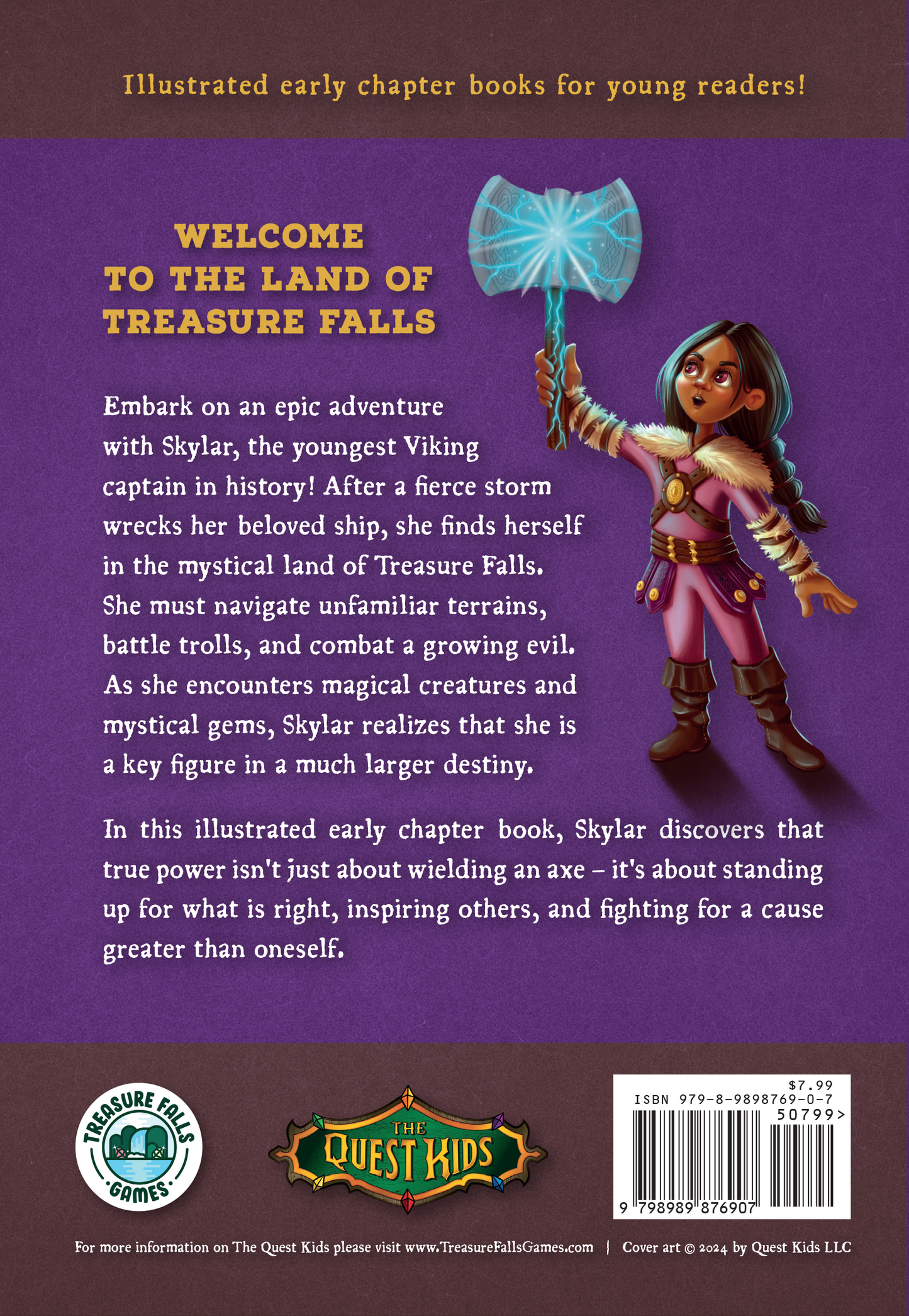 Skylar and The Quest for Power (The Quest Kids Book #1)