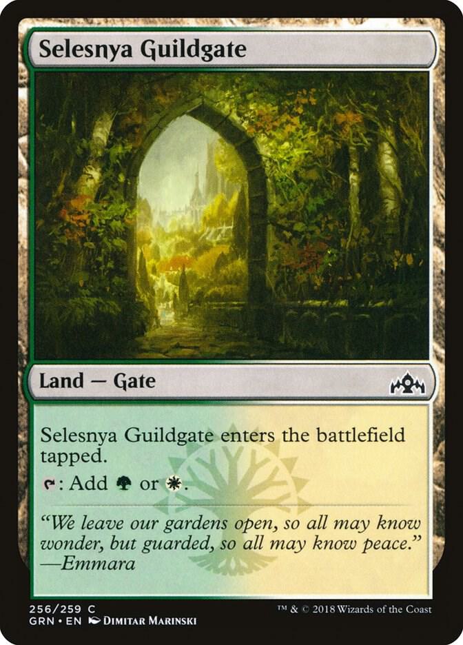 Selesnya Guildgate 256/259 (Guilds of Ravnica) 
